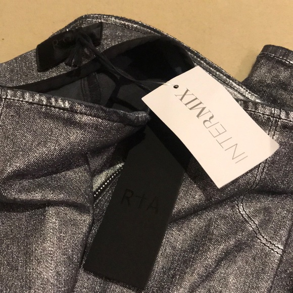 NWT RTA madison Coated Jeans - Picture 7 of 8